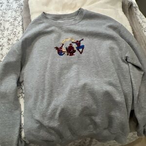 spiderman crewneck